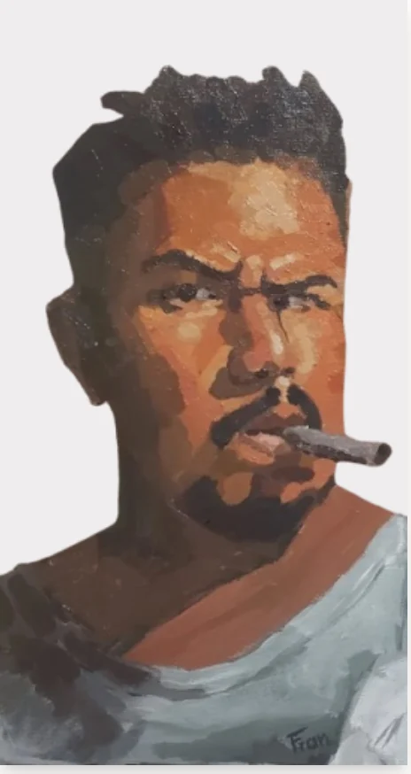 Self-portrait — Francisco Portillo